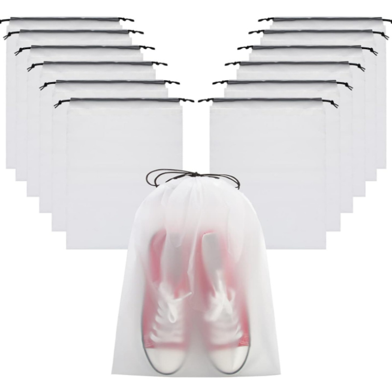 PEVA пътуваща чанта за обувки, прозрачна, стил ръчна чанта, многофункционална