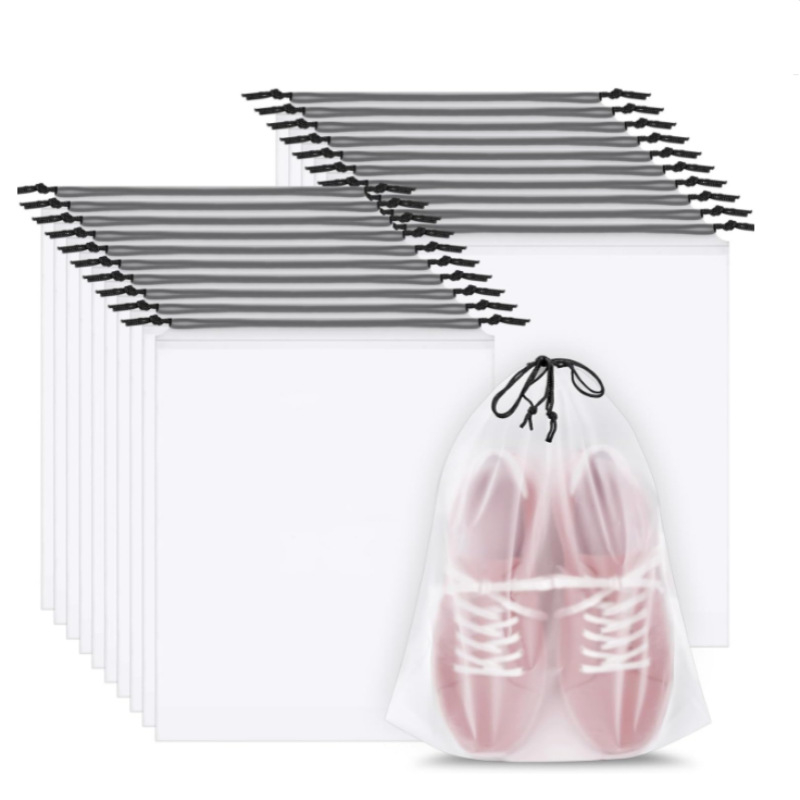 PEVA пътуваща чанта за обувки, прозрачна, стил ръчна чанта, многофункционална