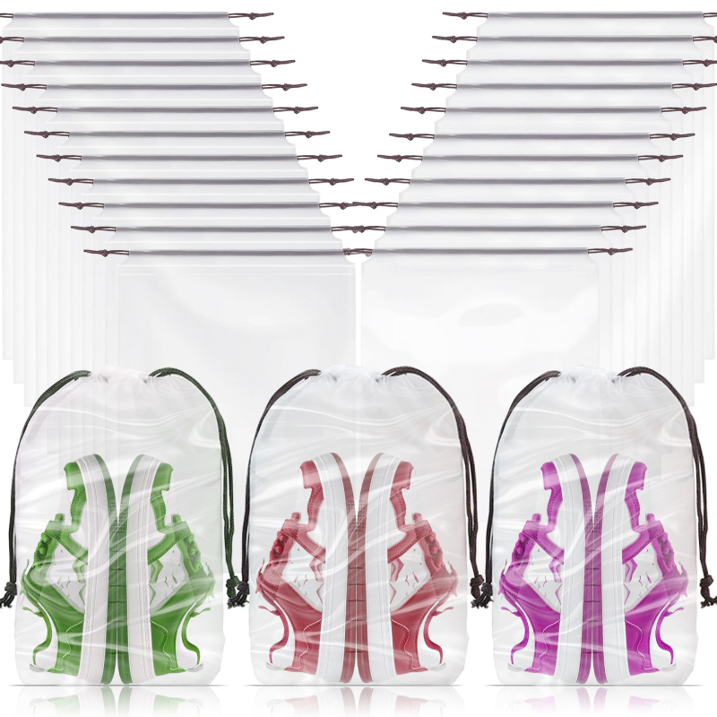 PEVA пътуваща чанта за обувки, прозрачна, стил ръчна чанта, многофункционална