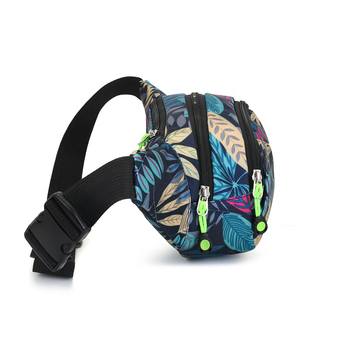 Maple Leaf fitness torbica za pojas za muškarce i žene, višenamjenska za trčanje i vožnju biciklom, Oxford materijal, zatvarač, džep sa zatvaračem, trodimenzionalna vanjska torba, meka ručka