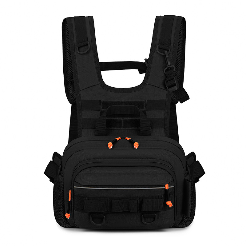 Sportinė kuprinė lauko sportui (Oxford audinys; plėtimas; išlenktas pečių diržas; poliesterio pamušalas)