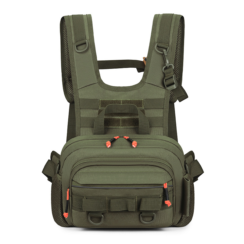 Sportinė kuprinė lauko sportui (Oxford audinys; plėtimas; išlenktas pečių diržas; poliesterio pamušalas)