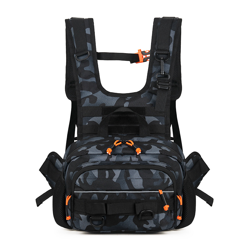 Sportinė kuprinė lauko sportui (Oxford audinys; plėtimas; išlenktas pečių diržas; poliesterio pamušalas)