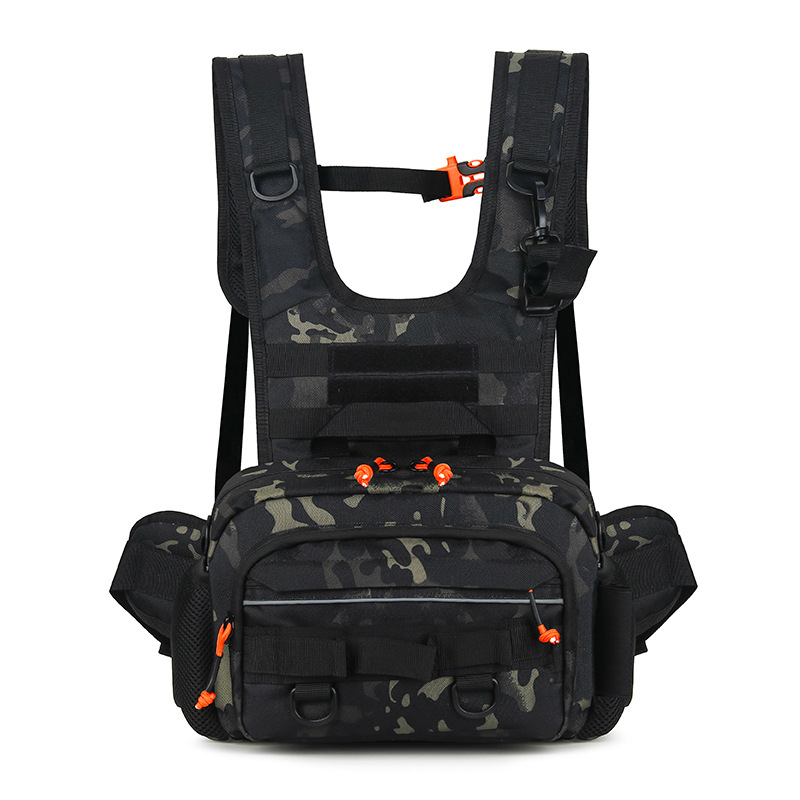 Sportinė kuprinė lauko sportui (Oxford audinys; plėtimas; išlenktas pečių diržas; poliesterio pamušalas)