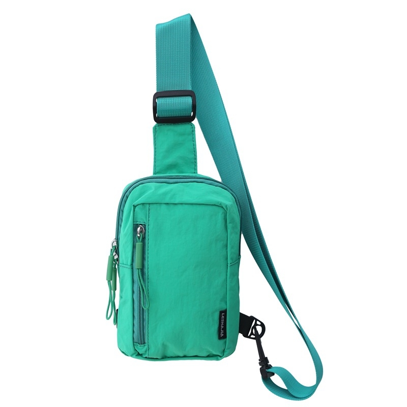 Muška torba za prsa za outdoor putovanja, unisex stil, najlon materijal, prozračna podstava (Materijal: Najlon; Podstava: Poliester; Stil: Unisex; Kategorija: Torba za prsa)