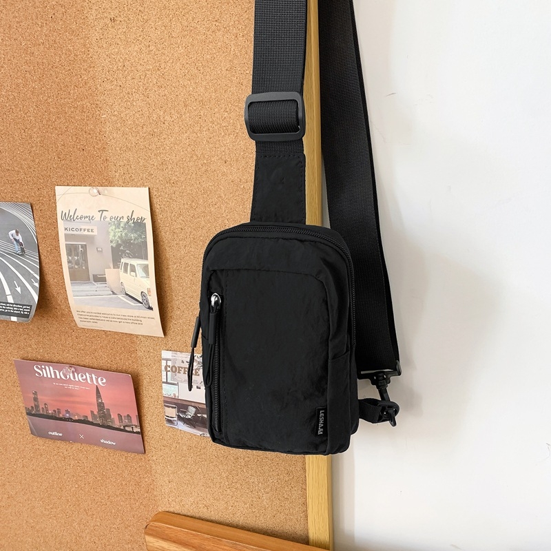 Muška torba za prsa za outdoor putovanja, unisex stil, najlon materijal, prozračna podstava (Materijal: Najlon; Podstava: Poliester; Stil: Unisex; Kategorija: Torba za prsa)