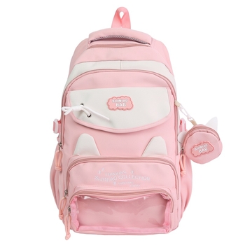 Раница 52-6019, нейлон, ергономичен гръб, за ученици 5–6 клас, унисекс