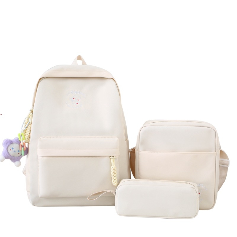 Unisex nailono kuprinė, 20–35L, tinkama 14 colių nešiojamam, oro pagalvėlės pečių diržai, 2025 vasara.