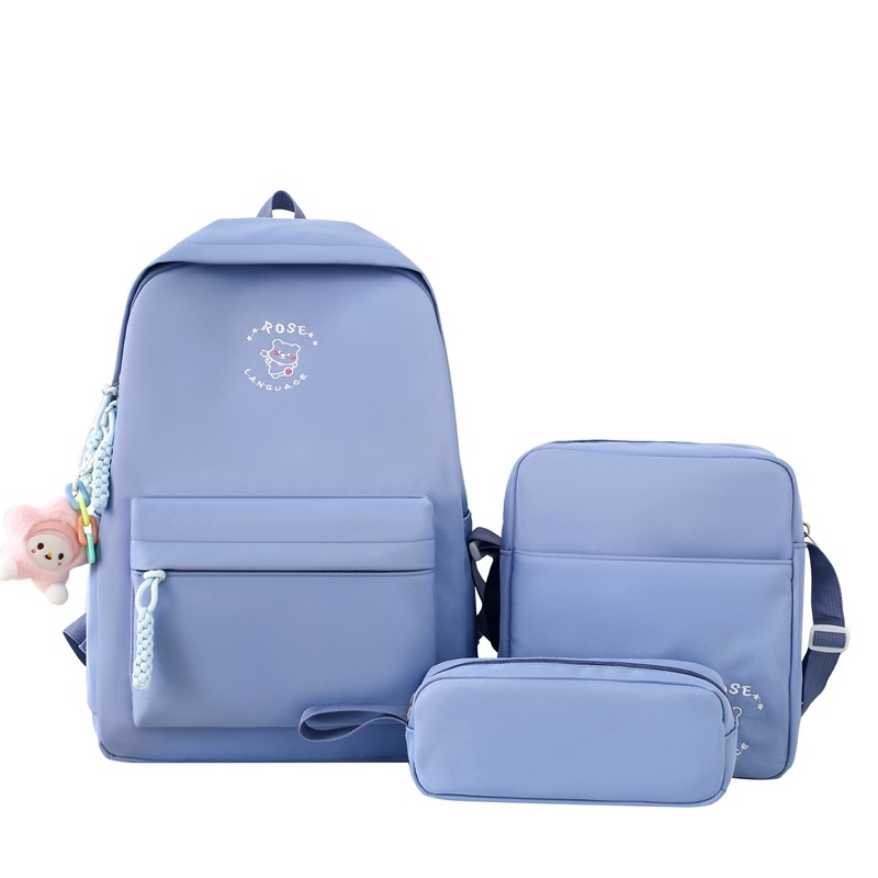 Unisex nailono kuprinė, 20–35L, tinkama 14 colių nešiojamam, oro pagalvėlės pečių diržai, 2025 vasara.