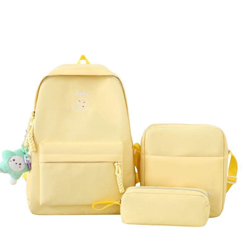 Unisex nailono kuprinė, 20–35L, tinkama 14 colių nešiojamam, oro pagalvėlės pečių diržai, 2025 vasara.