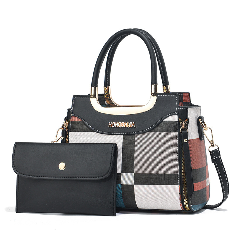 PU moterų rankinė per petį, horizontalaus kvadrato formos, vidutinė talpa, užtrauktukas atidarymas, poliesterio pamušalas, laminuota vidinė kišenė su užtrauktuku