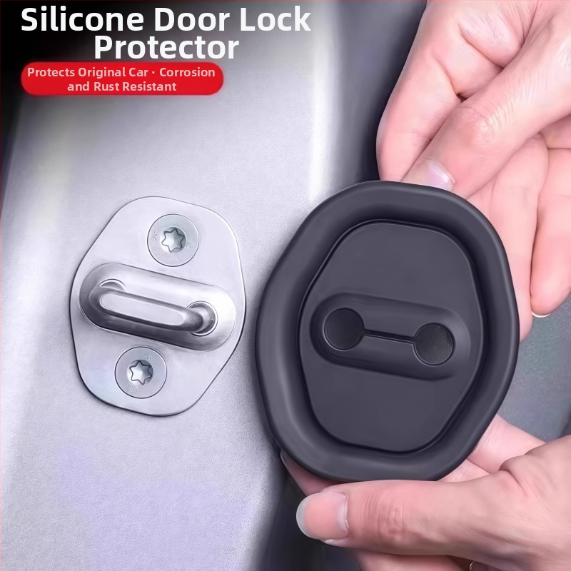 Протектор за ключалката на врата – анти-ръжда, ударопоглъщащ буферен капак, модел J86046