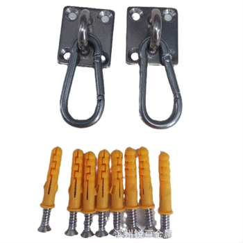 Nerūdijančio plieno durų sagties rinkinys, kvadratinė plokštė su akimi, hamako priedai