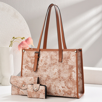 Дамска PU кофа чанта с веригова презрамка, кръстосана през рамо, заключване, вътрешни джобове с цип и за телефон