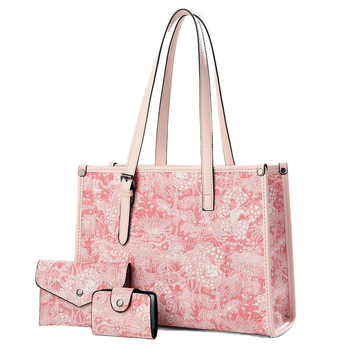 Дамска PU кофа чанта с веригова презрамка, кръстосана през рамо, заключване, вътрешни джобове с цип и за телефон