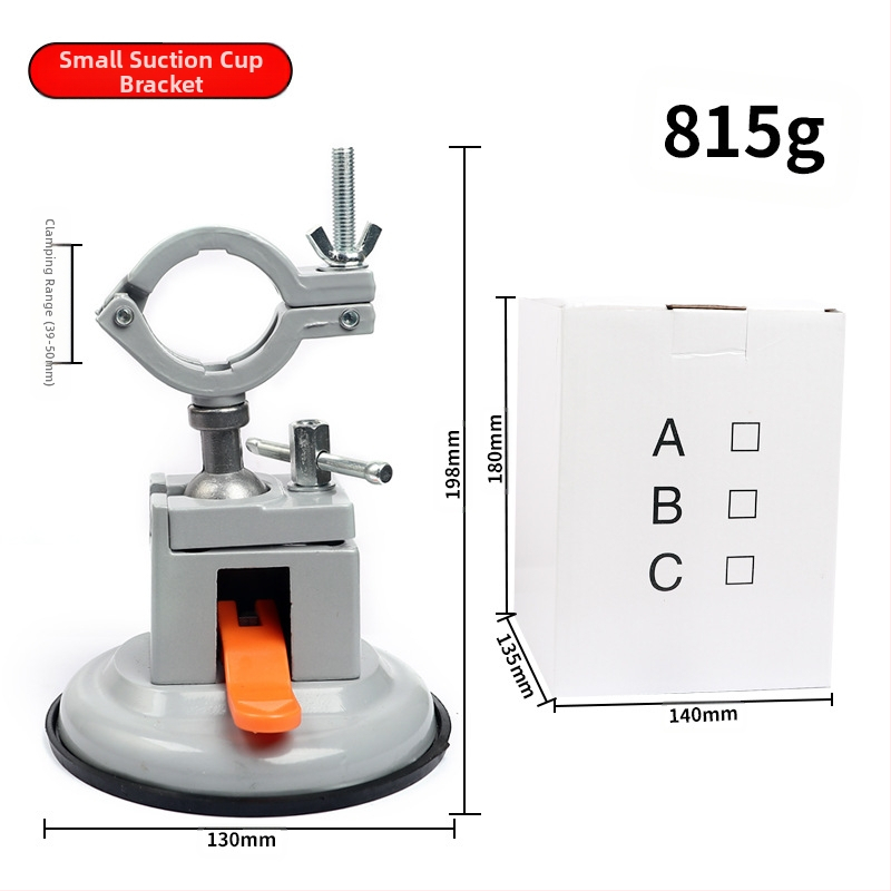 Univerzális forgó kis asztali fogó, 360° elforgatás, ADC12 alumínium ötvözet, fúróhoz tartó