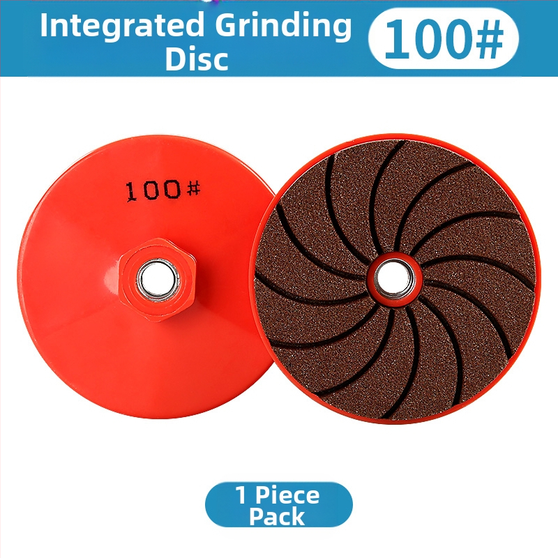 Интегрирана полираща диск за плочки, мрамор и камък – сухо полиране с nano pad, съвместим с ъглов шлайф