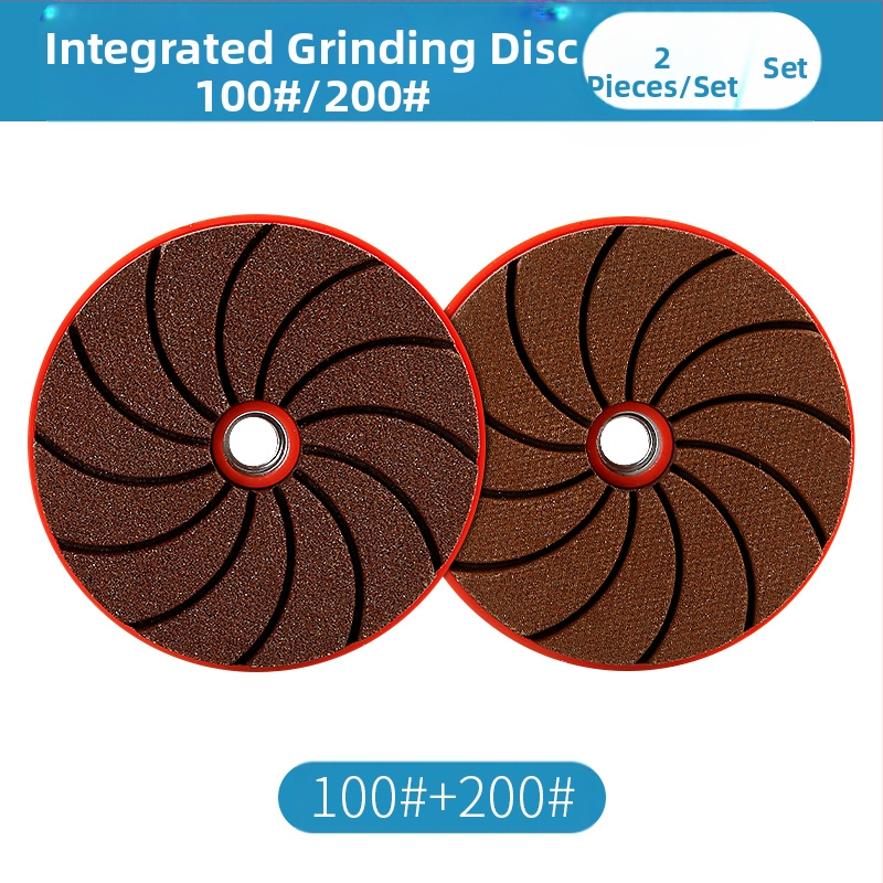 Интегрирана полираща диск за плочки, мрамор и камък – сухо полиране с nano pad, съвместим с ъглов шлайф