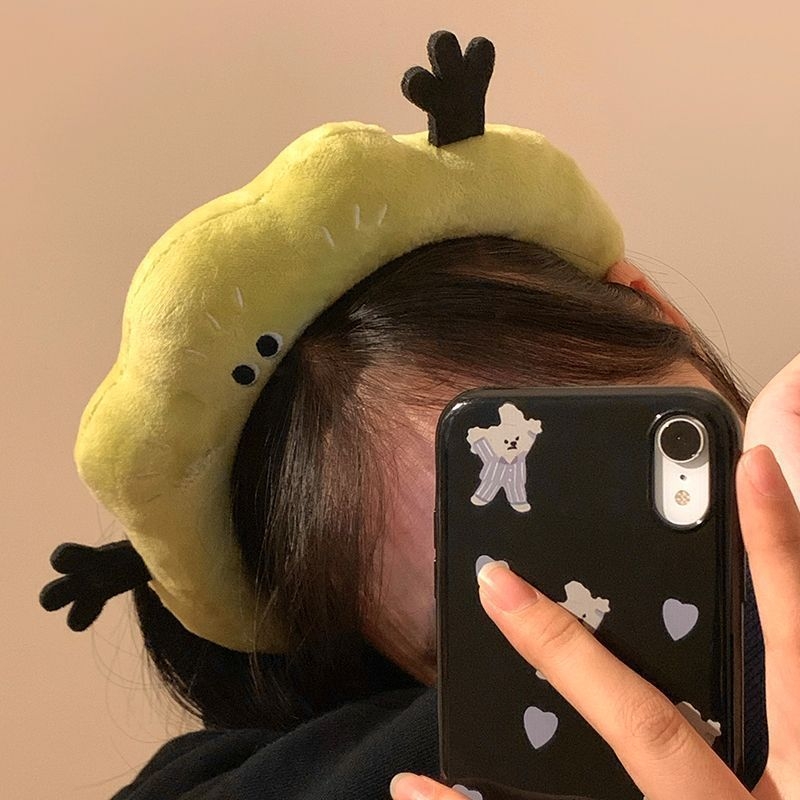 Unisex pūkuota galvos juostelė, originalus dizainas, poliesterio pluoštas, pavasaris 2025, Seiko apdorojimas, tinkama veido valymui