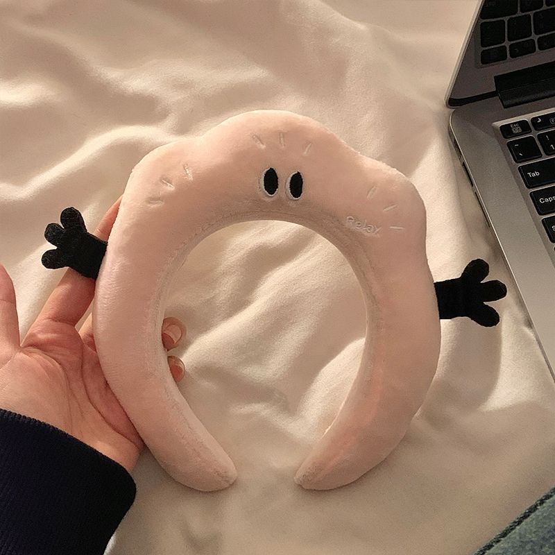 Unisex pūkuota galvos juostelė, originalus dizainas, poliesterio pluoštas, pavasaris 2025, Seiko apdorojimas, tinkama veido valymui