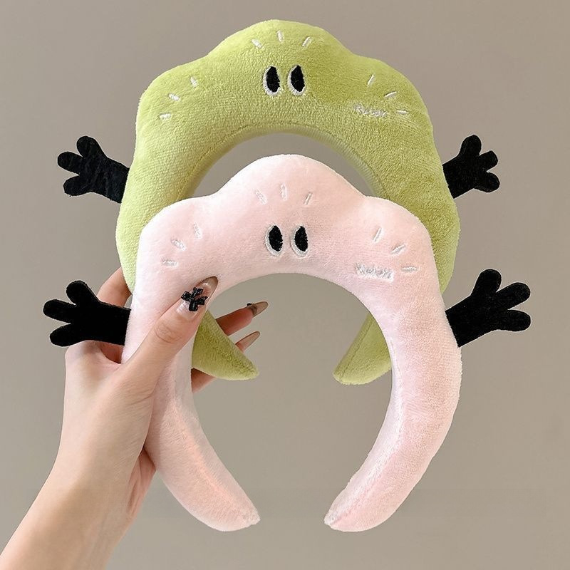 Unisex pūkuota galvos juostelė, originalus dizainas, poliesterio pluoštas, pavasaris 2025, Seiko apdorojimas, tinkama veido valymui