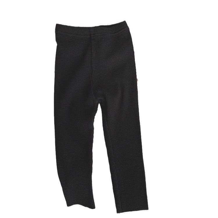 Korejskog stila leggings za djevojčice, srednji pojas, 95% pamuka, elastični pojas, za proljeće i jesen