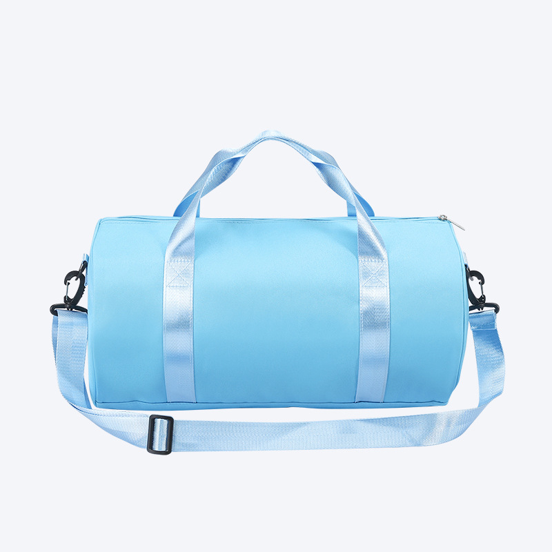 Unisex sportinė rankinė treniruotėms ir plaukimui su sausų–drėgnų atskyrimu, talpa 20–35L, Oxford audinys, užtrauktukas, viena pečių juosta, vidinė telefono kišenė