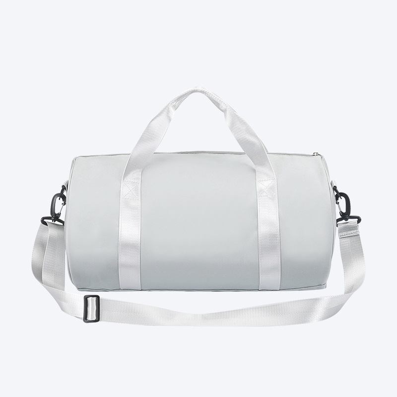 Unisex sportinė rankinė treniruotėms ir plaukimui su sausų–drėgnų atskyrimu, talpa 20–35L, Oxford audinys, užtrauktukas, viena pečių juosta, vidinė telefono kišenė