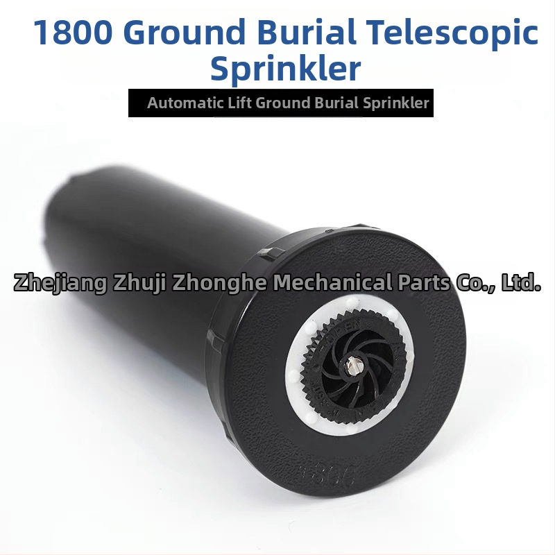 Nugrimdęs teleskopinis laistytuvas vejai ir sodui — Inžineriniai plastikai, Middle Hertz, 360° sukinimas su pakėlimu