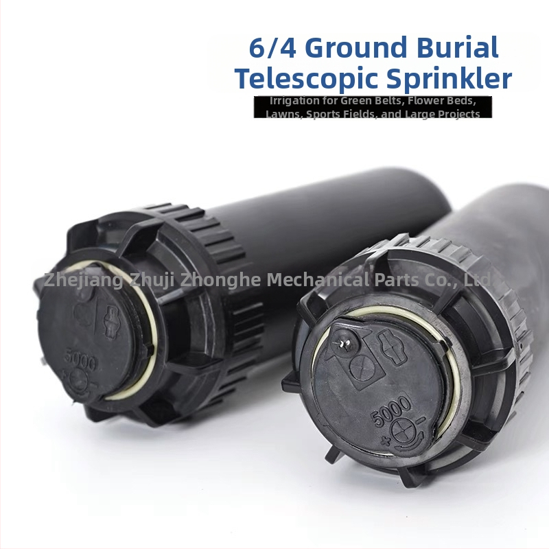 Nugrimdęs teleskopinis laistytuvas vejai ir sodui — Inžineriniai plastikai, Middle Hertz, 360° sukinimas su pakėlimu