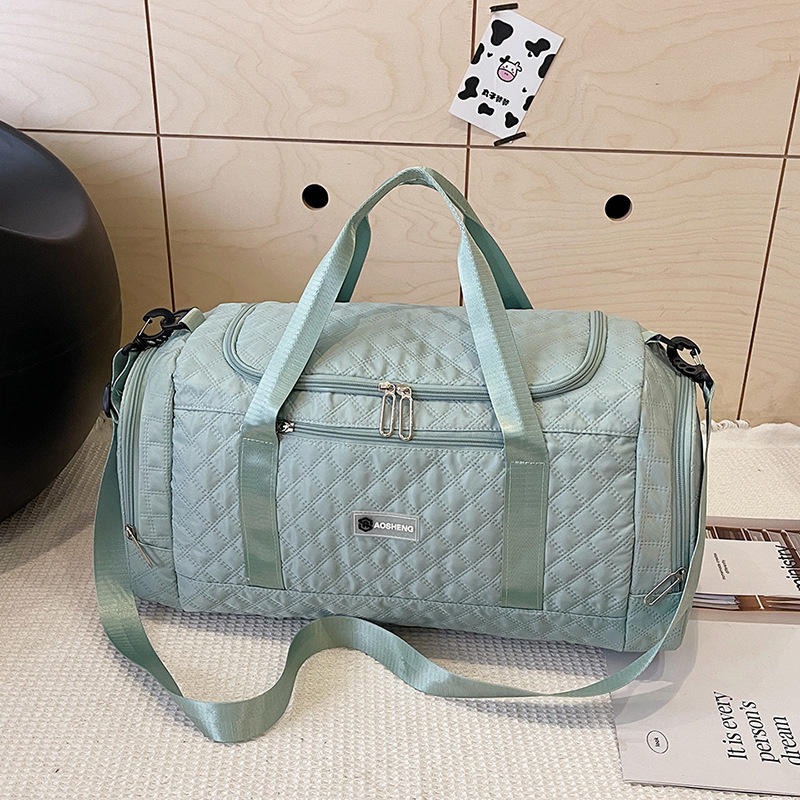 Torba za putovanje s kotačićima velike kapacitete – gradski minimalistički stil, Oxford tkanina, vodootporna i otporna na habanje, odjeljak za suho/mokro, 36–55 L
