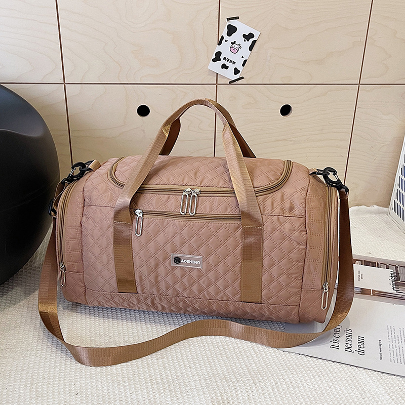Torba za putovanje s kotačićima velike kapacitete – gradski minimalistički stil, Oxford tkanina, vodootporna i otporna na habanje, odjeljak za suho/mokro, 36–55 L