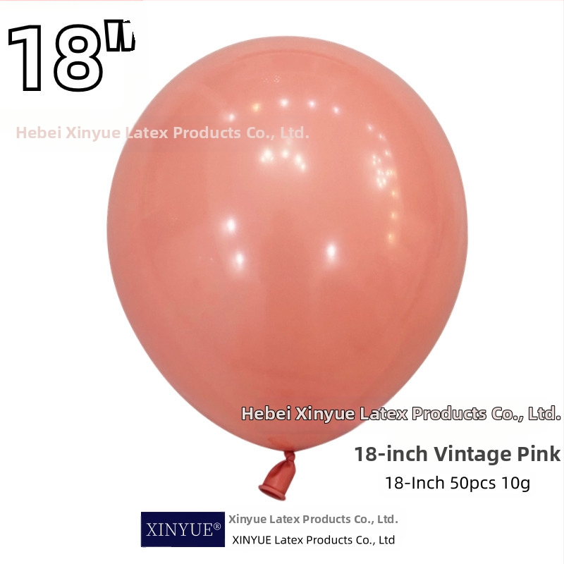 Latekso dekoratyviniai balionai, apvalios formos, su spausdintu logotipu XINYUE