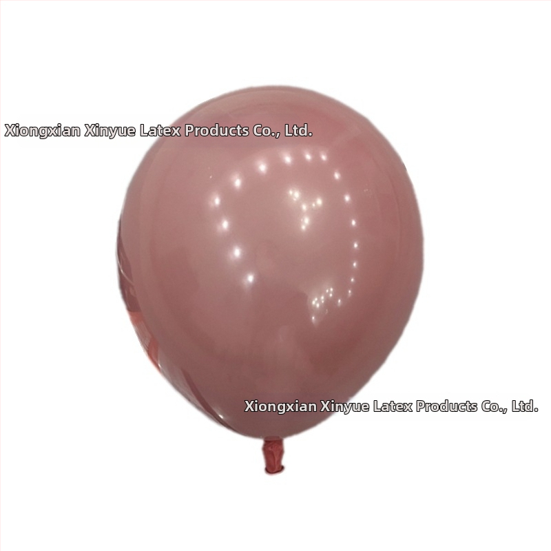 Latekso dekoratyviniai balionai, apvalios formos, su spausdintu logotipu XINYUE