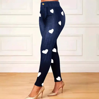 Дамски полиестерни йога панталони с плътно прилепване, средно повдигната талия, дълги до глезена, съдържание на полиестер 70–80%