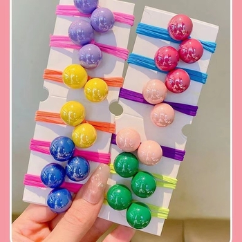 Vaikų plaukų aksesuaras, akrilas, rankų darbo, Korėjos stilius, didelis elastingumas, gaivus ir saldus stilius (Medžiaga: Akrilas, Apdirbimo procesas: Rankų darbo, Stilius: Korėjos stilius, Aukštas elastingumas, Stiliaus klasifikavimas: Gaivus ir saldus)