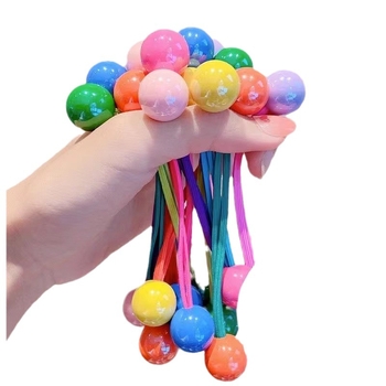 Vaikų plaukų aksesuaras, akrilas, rankų darbo, Korėjos stilius, didelis elastingumas, gaivus ir saldus stilius (Medžiaga: Akrilas, Apdirbimo procesas: Rankų darbo, Stilius: Korėjos stilius, Aukštas elastingumas, Stiliaus klasifikavimas: Gaivus ir saldus)