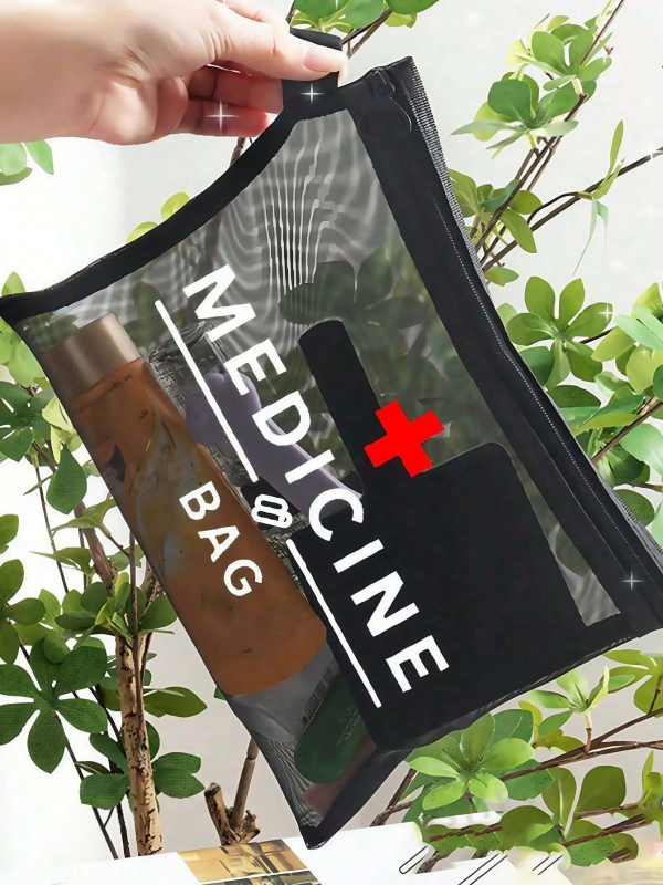 Organizator za četkice za šminku, mrežasta torbica od najlona, velika kapaciteta, prijenosna kozmetička torbica za putovanja (Najlon; Veliki kapacitet; Kućno skladištenje; Unisex; Proljeće 2025)