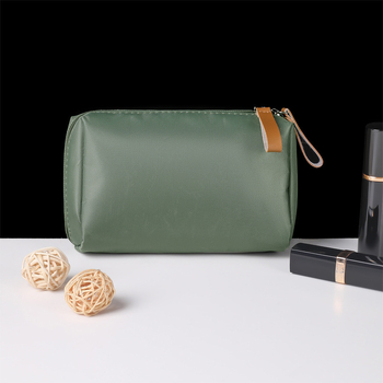 Козметична чанта, стил урбанистичен минимализъм, полиестер, едноцветна, за съхранение