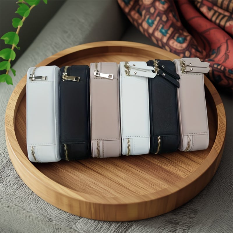 Utazási toalett-táska PVC-ből, poliészter béléssel, vízálló, lélegző, antibakteriális, ultra-könnyű, uniszex