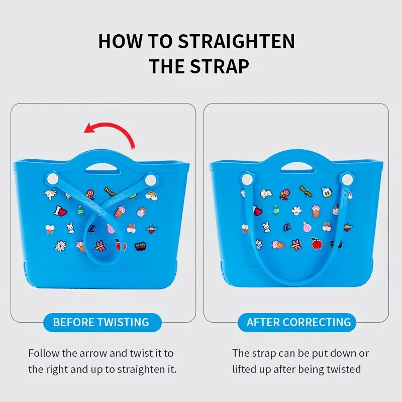 EVA tengerparti crossbody táska, uniszex - szabadidős utazáshoz, egyszínű mintázat, EVA bélés