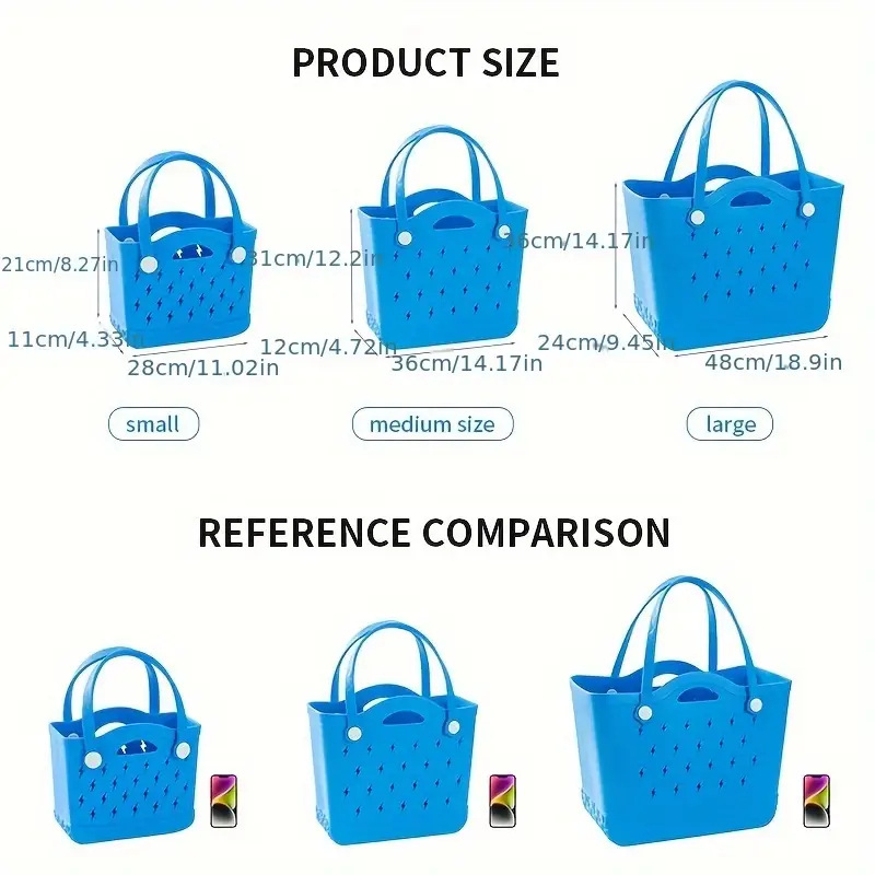 EVA tengerparti crossbody táska, uniszex - szabadidős utazáshoz, egyszínű mintázat, EVA bélés