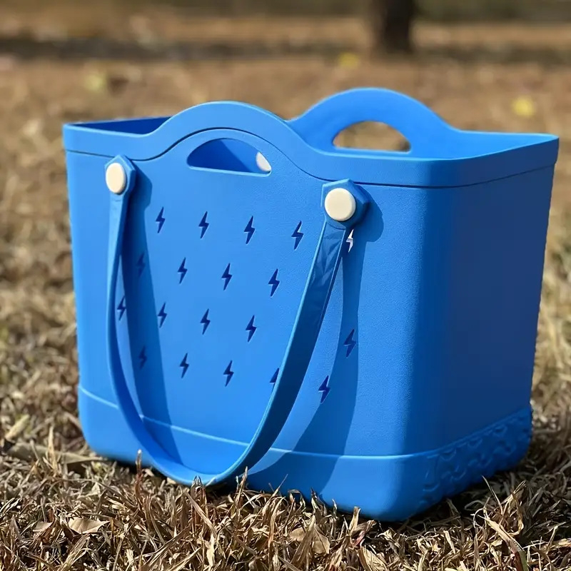 EVA tengerparti crossbody táska, uniszex - szabadidős utazáshoz, egyszínű mintázat, EVA bélés