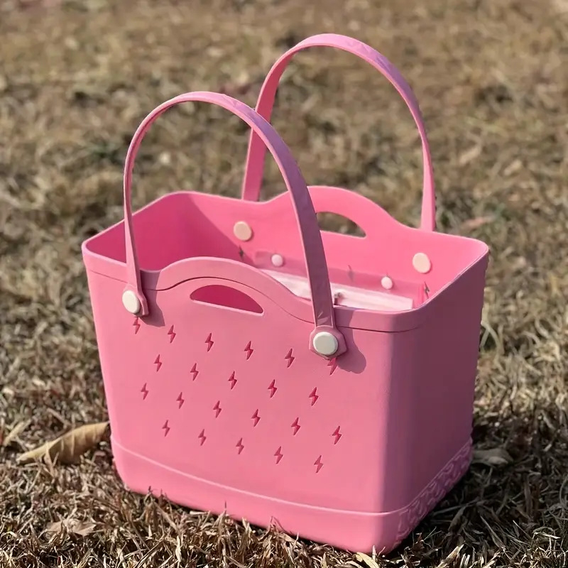 EVA tengerparti crossbody táska, uniszex - szabadidős utazáshoz, egyszínű mintázat, EVA bélés