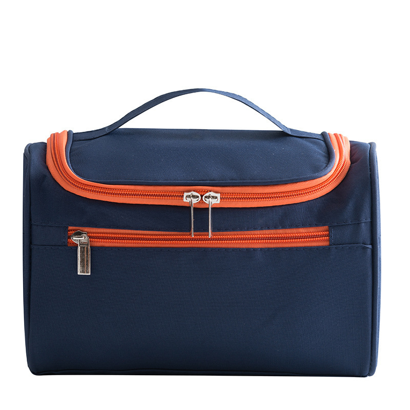 Kelioninė kosmetinės krepšys su pagalvės kabliu, atsparus vandeniui Oxford audinys, kubo formos, didelė talpa, nešiojama rankena