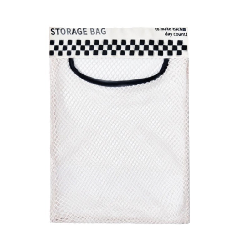 Sieninis virtuvės šiukšlių maišų laikymo organizatorius su groteliniu tinkleliu, spintelės durų laikymas, japoniškas stilius, logotipo spausdinimo galimybė