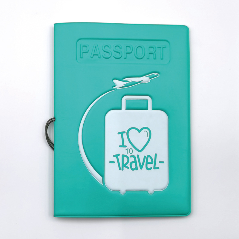 Držač putovnice s geometrijskim uzorkom, PVC kućište s podstavom od sintetičke kože, ulični stil za svakodnevnu upotrebu