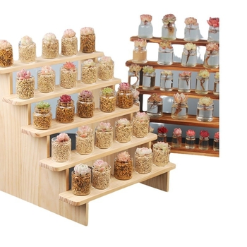 Μεταλλικό ράφι προβολής με σκαλοπάτι, τεσσάρων επιπέδων, καλλιτεχνικός σχεδιασμός (Μεταλλικό; Τεσσάρων επιπέδων; Καλλιτεχνικός σχεδιασμός; Άνοιξη 2023)