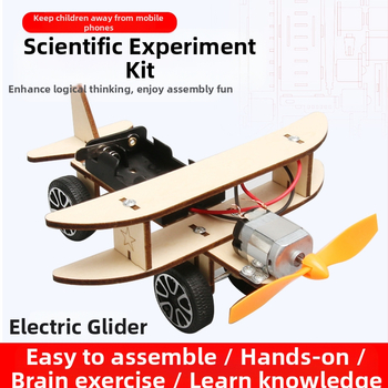 Medinis mokslinių eksperimentų rinkinys DIY fiziniams išradimams, neelektrinis, daugiafunkcinis, amžius 7-14 metų