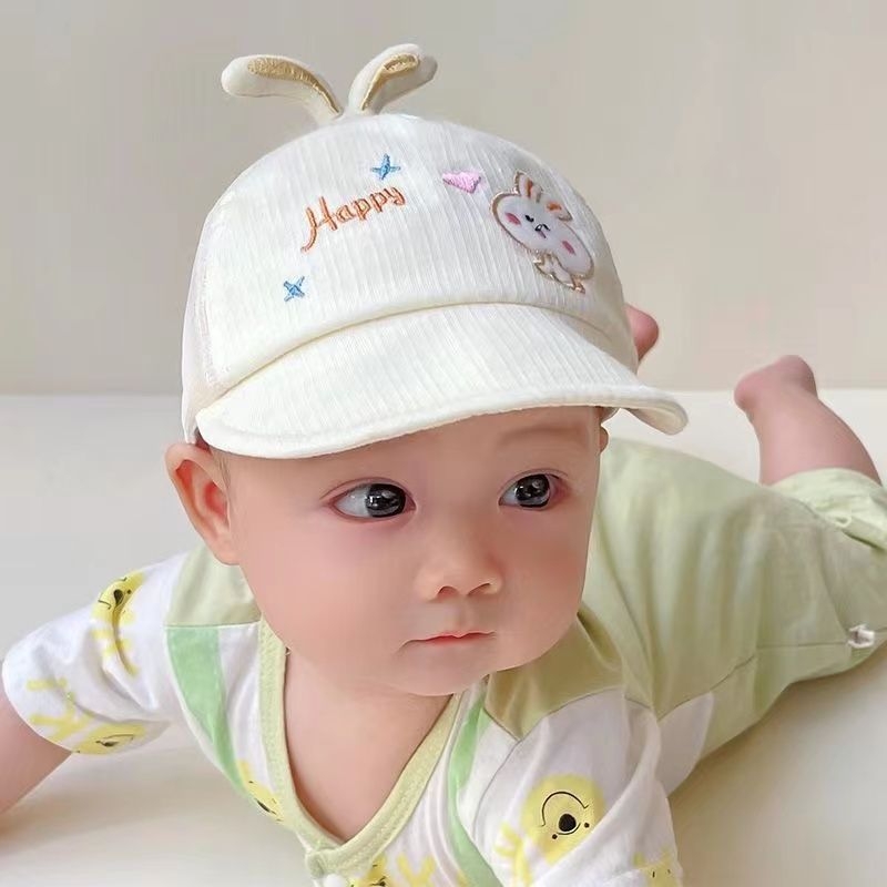 Bebina pamuk kapa za sunce, kupolastog oblika, kratak vizir, prozračna